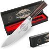 Gifts For Dad, Mom, Wife, Husband 8 Inch Chef Knife For Fathers Day Dad,Valentines Day, Mothers Day Gifts, Japanese 5cr15mov Kitchen Gyuto Chef K