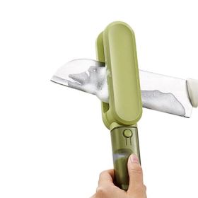 Kitchen Knife and Cutlery Cleaning Brush (Color: Green, Type: Style A)