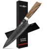 Kegani Chef Knife - 8 Inch Japanese Knife, 67 Layers Japanese VG-10 Damascus Steel Ultra Sharp Kitchen Knife, Professional Chef Knife Gyuto Knife